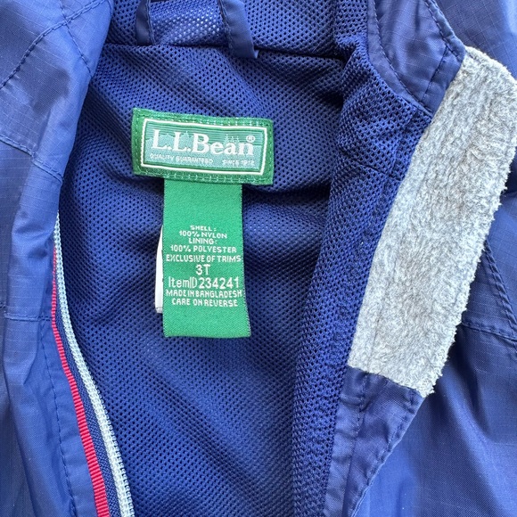 LLBean Toddler Raincoat - Picture 3 of 4